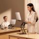12. Wozinsky WRS-CPY75DSB Aluminum Laptop and Tablet Stand + Free Smartphone Stand - Black