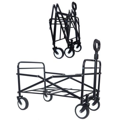 42. FOLDABLE TRAVEL AND BEACH STROLLER 72x44x50CM WITH HANDLE