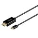 2. SAVIO USB-C TO HDMI CABLE, 30HZ, 2M, PLASTIC CL-191