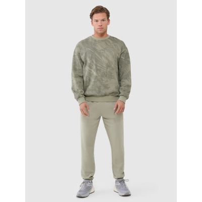 5. Men's sweatshirt without zipper, without hood, 4F 4FWSS25TSWSM1582-44A