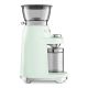 3. Smeg Kaffeem?hle CGF03PGEU, 15 Mahlgrade, 240g Bohnenbeh., 150W, Hellgr?n