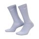 2. Nike Everyday Plus Cushioned Socks 3 Pairs Purple, Blue, Brown SX6888 970