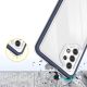 6. Clear 3in1 Case for Samsung Galaxy A32 5G Frame Gel Cover Blue