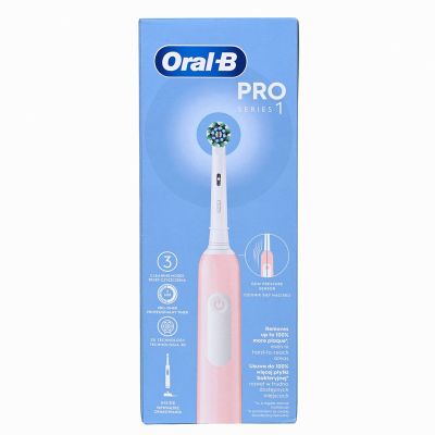 7. Braun Oral-B PRO1 Pink Electric Toothbrush