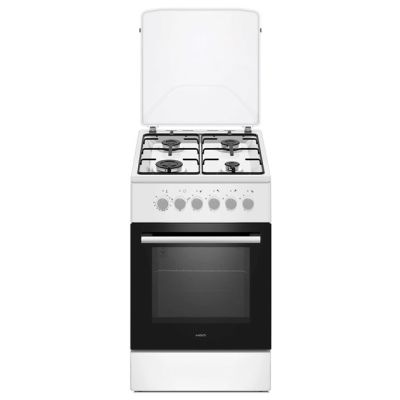 Gas-electric cooker MPM-56-KGE-03 White