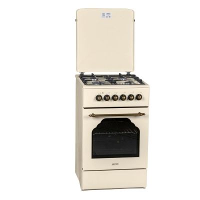 Retro Designe MPM-56-KRM-14 cream gas-electric cooker