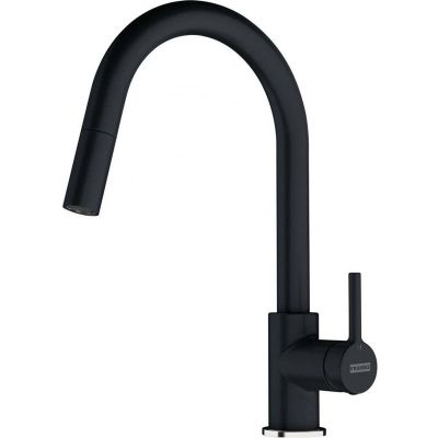 3. Franke Lina J pull-out kitchen tap, pull-out, Onyx (115.0626.055)