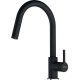 3. Franke Lina J pull-out kitchen tap, pull-out, Onyx (115.0626.055)