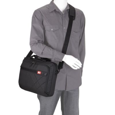 6. Case Logic DLC-115 Black 39.6 cm (15.6") Messenger Case Black