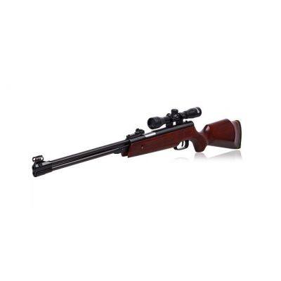 4. Marksman air rifle, wood, + scope, cal. 5.5 mm, Ekp