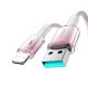 2. Joyroom S-A42 Crystal-Clear Series 3A USB-A - Lightning cable 1.2m - white