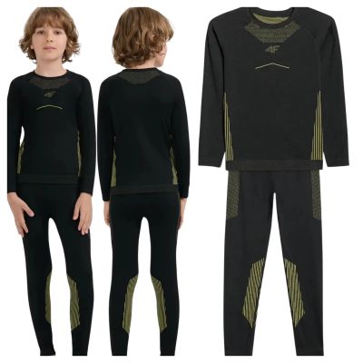 Boy's seamless underwear set (TOP+BOTTOM) 4F 4FJWAW25USEAM248-20S