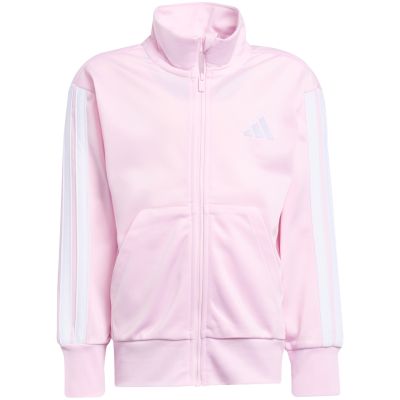 5. adidas Essentials Climacool Pink and Black Kids Tracksuit JX8771