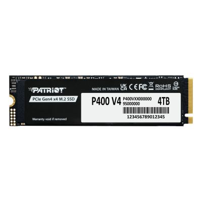 12. SSD Patriot P400 V4 4TB M.2 2280 PCI-E x4 Gen4 NVMe