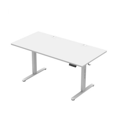 2. MA-Leader 7.6 White Electric Desk