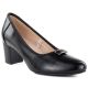 Vinceza 58622 black block heel pumps