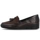 3. Rieker 53771-25 women's leather wedge shoes, comfortable brown