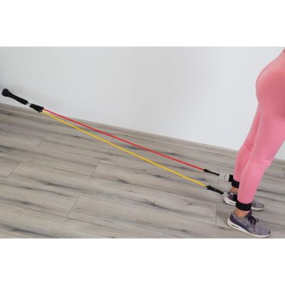 35. SET OF 5 RESISTANCE BANDS FOR CROSSFIT EB FIT EXERCISES