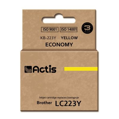 Actis KB-223Y Ink (replaces Brother LC223Y; Standard; 10 ml; yellow)