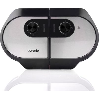 2. Gorenje Mini Grill Electric Grill, Waffle Plate, WM1400SB, 1400 W, Diameter 18 cm, Black