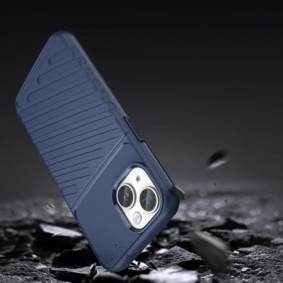 3. Thunder Case iPhone 14 blue armored case