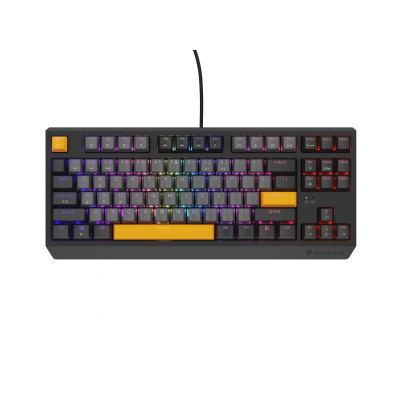3. GENESIS Thor 230 TKL Gaming Keyboard USB + RF Wireless + Bluetooth QWERTY Black, Gray, Orange