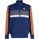2. adidas Seasonal Essentials Tiberio 3-Stripes Navy Blue Kids Tracksuit KZ0148