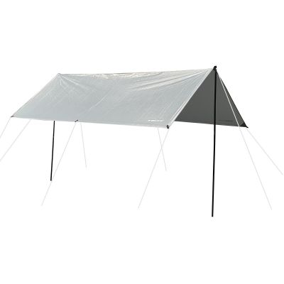 20. TENT ROOF SUN SAIL WITH POLES 3X4X2.4M