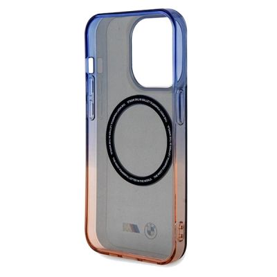 7. BMW Gradient Bumper MagSafe case for iPhone 15 Pro Max - gray