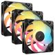 Corsair RS120-R ARGB Computer Case Fan 12 cm Black 3 pcs.