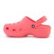 4. CROCS CLASSIC PLATFORM CLOG GUAVA 206750-6UI