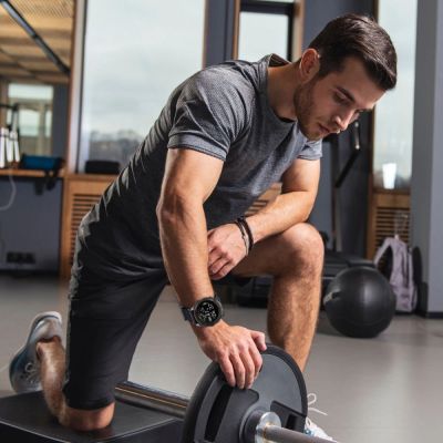 4. Tech-Protect Nylon Pro Strap Garmin Fenix 5 / 6 / 6 Pro / 7 / 8 (47MM) - Black