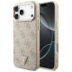 Guess 4G Triangle Logo MagSafe Case for iPhone 17 Pro Max - Rose Gold