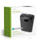7. Nedis 10l DIN P-2 190W Black Paper Shredder