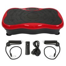 Extralink Moonwalk Spin Move Vibration Platform for Fitness Exercises 200W red