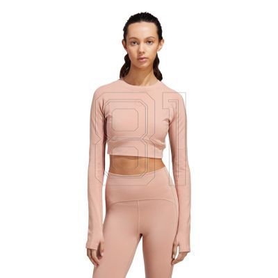 6. T-shirt adidas by Stella McCartney Truestrength Cropped Long Sleeve W HS1720