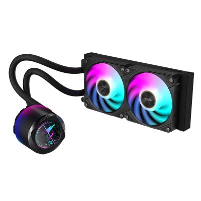 2. GIGABYTE AORUS WATERFORCE X II 240 Processor All-in-One Liquid Cooler 12cm Black