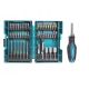 Makita 44-piece ratchet bit and socket set