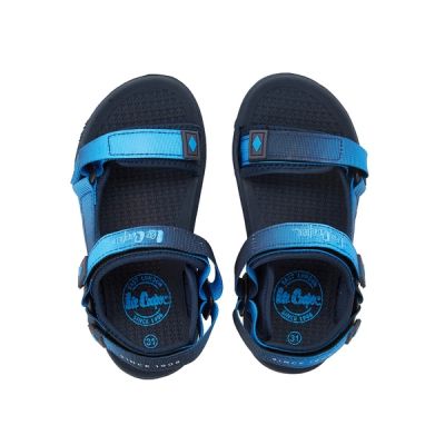 5. Lee Cooper children's shoes boys velcro sandals for summer beach blue