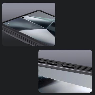 11. Nillkin CamShield Pro Case for Samsung S25 Ultra with Camera Cover - Black