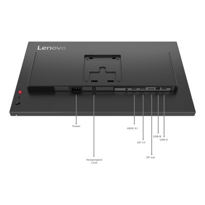 50. Lenovo ThinkVision P24q-40 Monitor, 23.8", Intrusion Protection Systems (IPS), 16:9 Aspect Ratio, 120 Hz, 4 ms, 2560x1440, 300 cd/m2, HDMI: 1, Raven Black, 36-Month Warranty