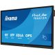 6. iiyama TE6513A-B2AG signage display Interactive flat panel 163.8 cm (64.5") Wi-Fi 500 cd/m2 4K Ultra HD Black Touchscreen Embedded processor Android 24/7