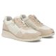 4. Women's leather sneakers with openwork wedges, beige Filippo DP7605