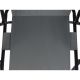 8. CAMPING CHAIR WITH ARMRESTS 52x44x75CM FOLDING GRAY