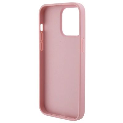 6. Guess GUHCP15XP4EPMP iPhone 15 Pro Max 6.7" pink/pink hardcase Leather 4G Stamped