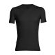 Icebreaker 103661001 Crew Neck Short Sleeve T-Shirt Lycra, Merino Wool, Nylon