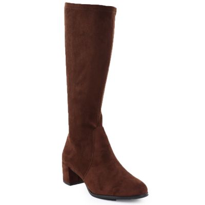 Brown Suede Women’s Boots Sergio Leone KZ205