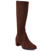 Brown Suede Women’s Boots Sergio Leone KZ205