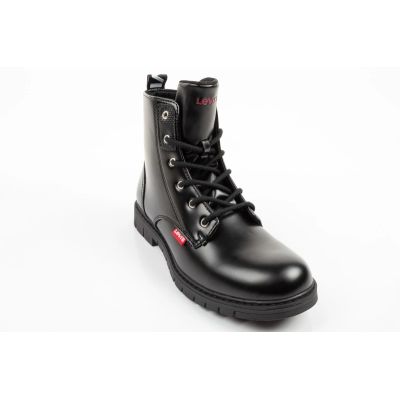 2. Levi's girls' Pasadene SE ankle boots, black, with zipper
