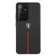 3. Ferrari FEOSIHCS21LBK S21 Ultra G998 black/black hardcase Off Track Leather Nylon Stripe